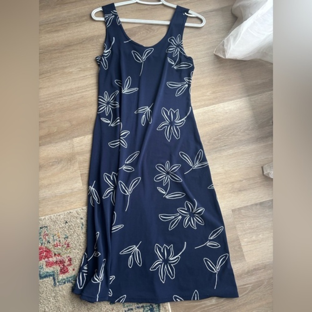 Soleil Navy Dress